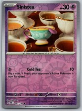 Sinistea 097/197 Common Obsidian Flames Pokemon Reverse Holo Near Mint