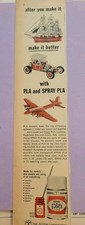 Testors model spray paint Advertisment. Vinta...