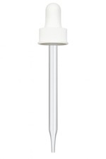 12 Pack 30ml Glass Dropper Pipettes White Cap Lock Safety Essential Oils Serums