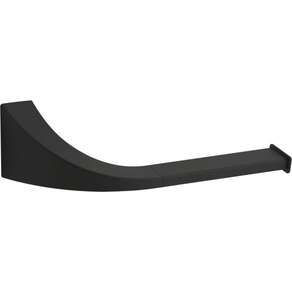 kohler-katun-bathroom-toilet-paper-holder-in-matte-black-kr26118bl