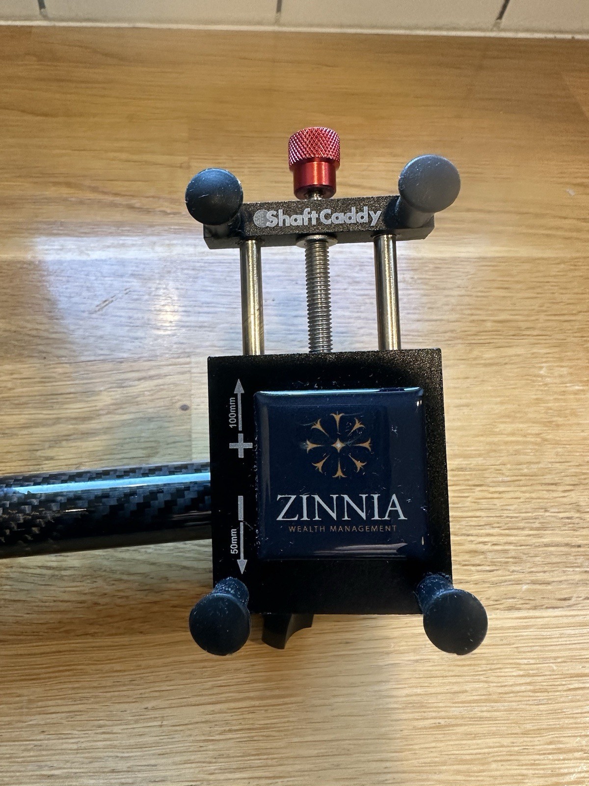 Shaft Caddy Phone Mount Holder Carbon Fiber Golf Cart Mount Cell Phone Holder