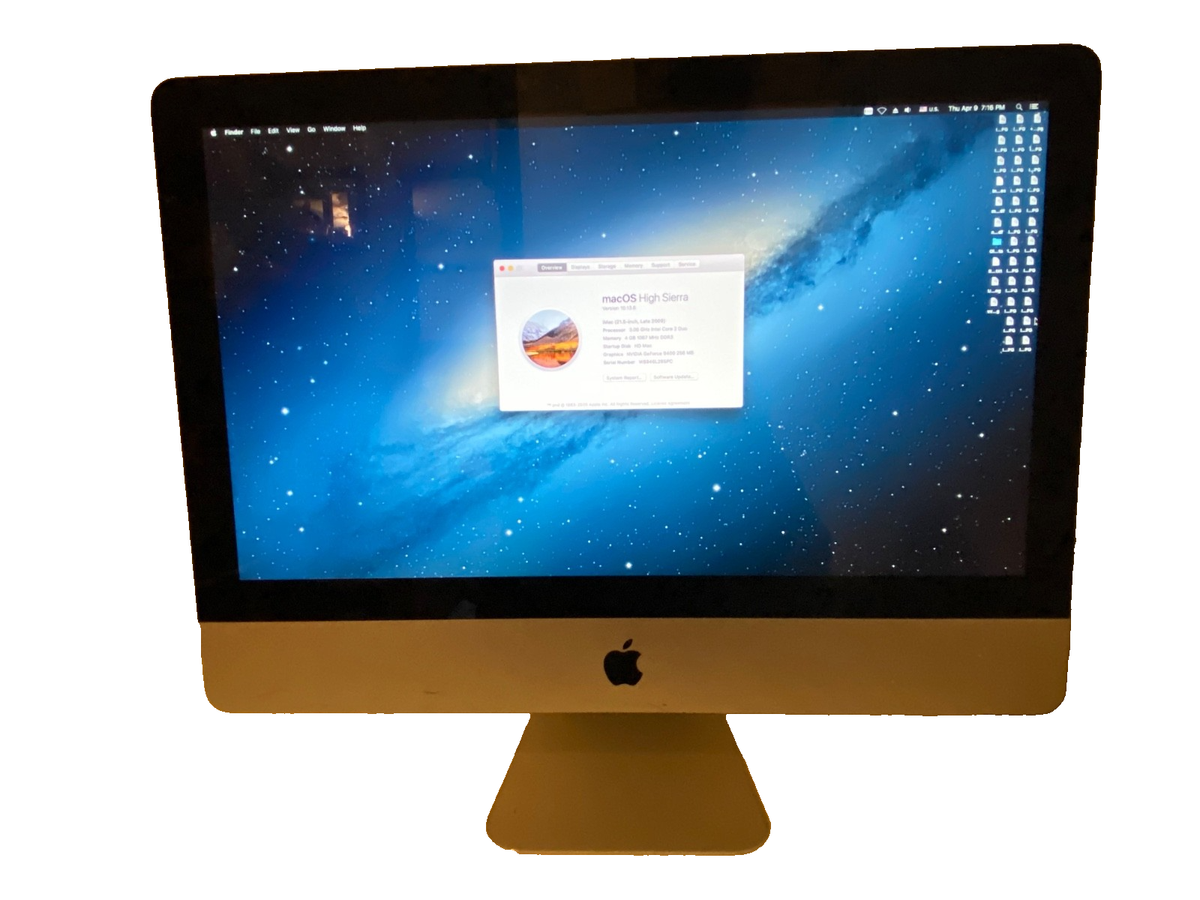 Apple iMac 21.5インチ A1311 (Late 2009) 16GB RAM 240GB SSD macOS Apple iMac 21.5インチ A1311 (Late 2009) 16GB RAM 240GB SSD macOS