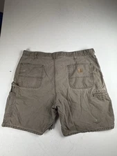 Carhartt Carpenter Shorts Men’s Size 40 B144-LBR Workwear Brown