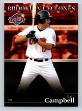 2008 Choice Brooklyn Cyclones #06 Eric Campbell Brooklyn Cyclones - NM