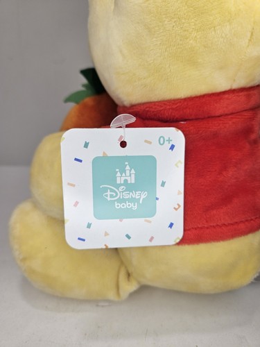 The Disney Store Winnie the Pooh Pumpkin Plush 10" NWT - Picture 5 of 8