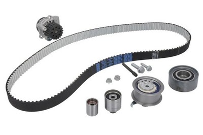 Fits AUDI A3, A4 ALLROAD B8, A4 B7, A4 B8, A5 timing belt set + coolant pump