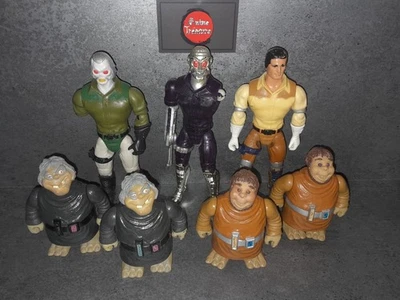 7 figurines BRAVESTARR Marshall Tex-Hex Fulminor Scuzz Fuzz 1986 vintage MATTEL - Photo 1/2