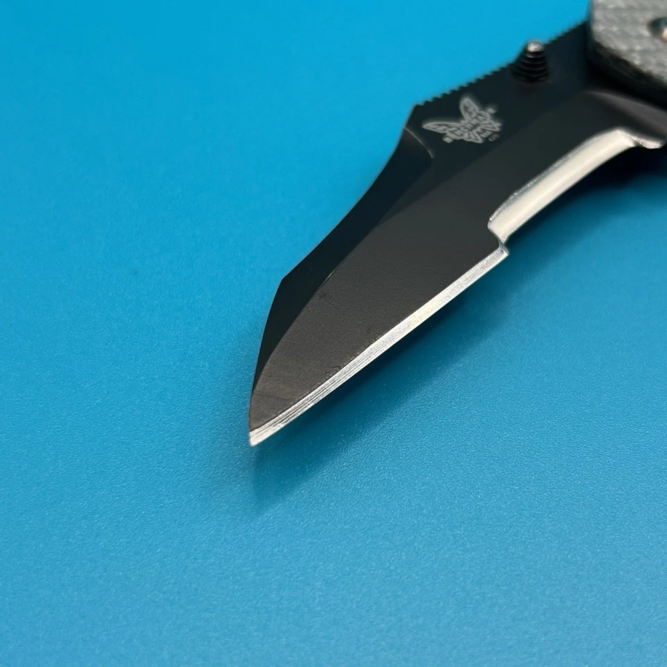 Benchmade Snody 425 BK Gravitator Titanium Liner Lock Carbon Fiber 154CM USA - Image 4 of 4