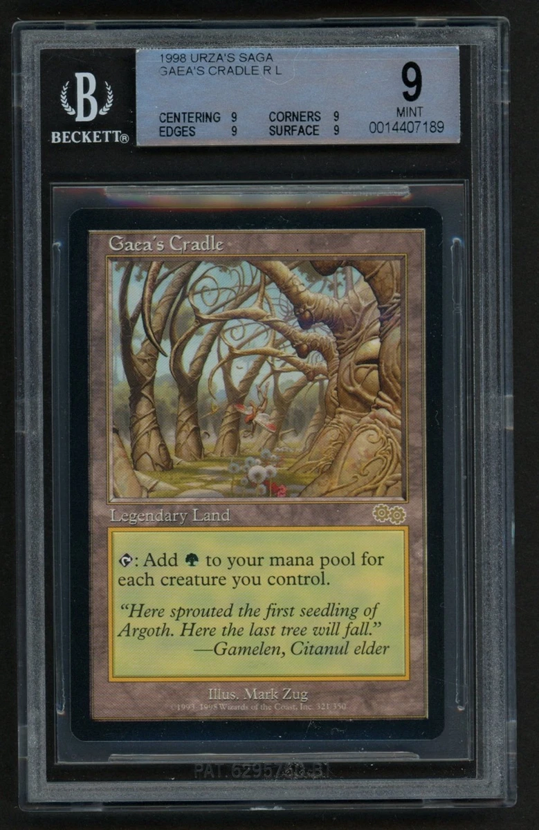 Gaea's Cradle Magic: The Gathering Beckett Grading Services (BGS