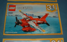 CREATOR, AIR BLAZER SET 31057 (3 IN 1) - LEGO - 2017 - USED W/ MANUAL