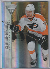 Claude Giroux 2013-14 Panini Titanium Jersey Number #/28