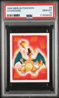 Charizard 6 PSA 10 Merlin Pokemon Card Game