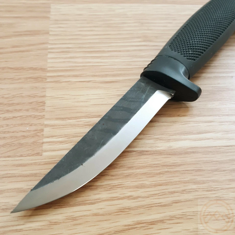 Cuchillo fijo Marttiini Condor Timberja 3,75" hoja de acero al carbono mango de goma Foto 2 de 4