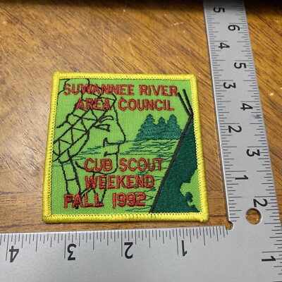 1992 Suwannee River Area Council Cub Scout Fall Weekend BSA Boy Scouts HDB-1005B