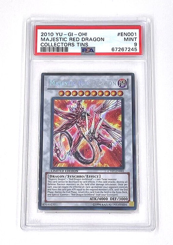 Majestic Red Dragon CT07-EN001 YuGiOh Collectible Tins 2010 card