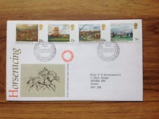 GB Horses  First Day Cover 1979 Edinburgh Pmk . Free UK Postage