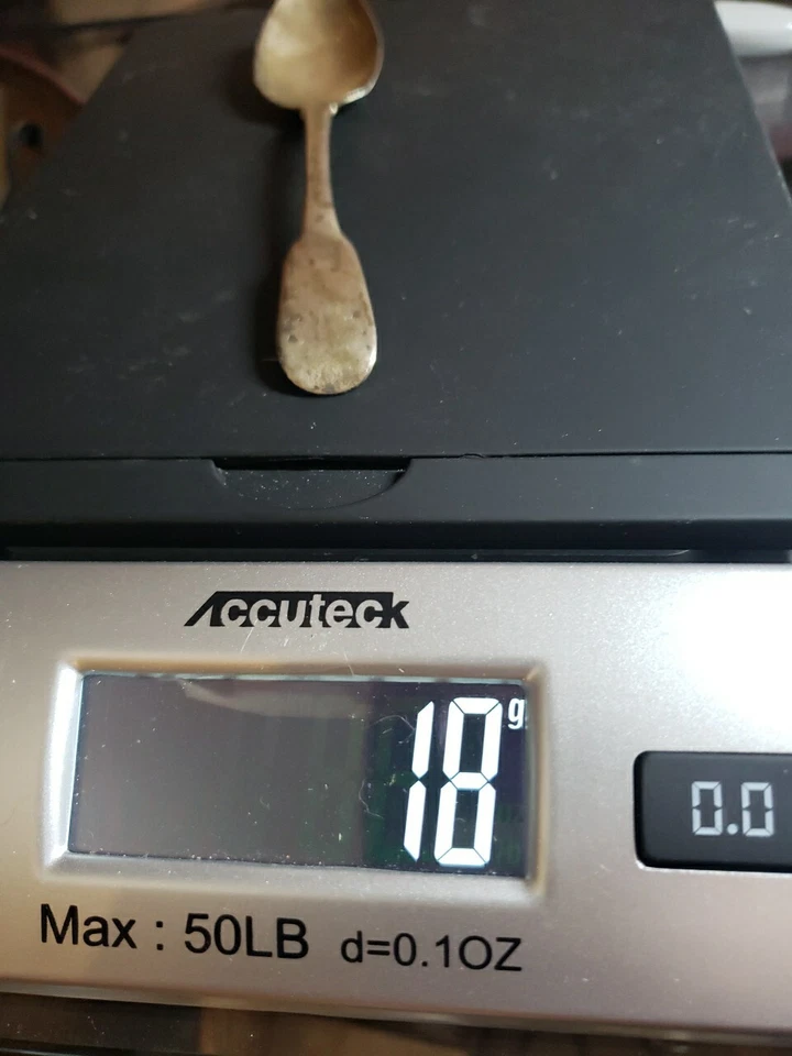 Antigua cucharadita inglesa GEORGE IV Londres Foto 4 de 4