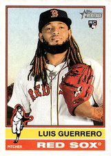 2025 Topps Heritage - Luis Guerrero #306 (RC) Red Sox