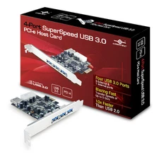 Vantec 4-Port SuperSpeed USB 3.0 PCIe Host Card 