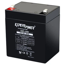 ExpertPower12V 5ah SLA Replaces for UPG UPS Universal Battery UB1250 F1 Terminal