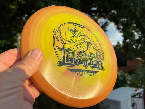 Invader (One of a Kind) Star Collector Swirls Halo 178G Disc Golf Innova #1647 - Picture 5 of 12