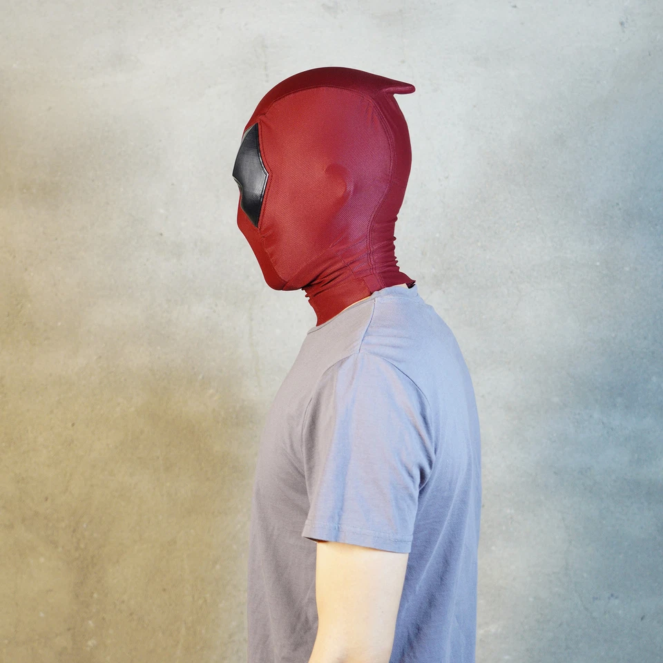 Customize Deadpool Screen Accurate Cosplay Wearable Helmet Prop Mask + Faceshell - Image 3 of 3