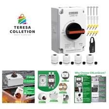 Versatile 1200V DC Solar Disconnect Switch - High Safety Standards for All Use