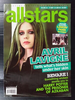 2004 Avril Lavigne Beyonce Britney Spears Linkin Park Hilary Duff Book MEGA RARE