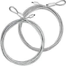 8 feet 6 inches Long Garage Door Cable for 7 8.5 ft. cables 7 foot