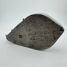 Vintage Strait-Line Products Chalk Line Reel Carpentry Collectible Aluminum Body