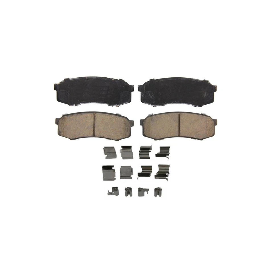 Juego de pastillas de freno de disco delanteras traseras Wagner 2x para Toyota 4Runner 2003 a 2019 Foto 3 de 4