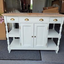 Waschtisch inkl.Waschbecken Waschbeckenunterschrank Massivholz Landhausstil