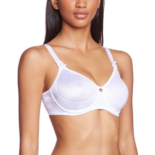 Anita Maternity Nursing Bra With Underwire | Softcup For Full Bust | 32D - White