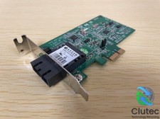 Lantronix N-FXE-SC-02 PCI-E Fiber Network Card 343-0251-001 Rev A1 Half Height