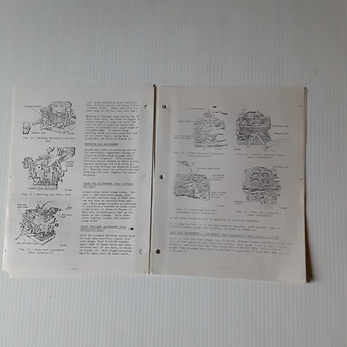 1957 Chrysler 300-C Hemi Factory Dealer Service Bulletin Data Specifications - Picture 6 of 8