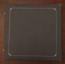 Creative Memories 12X12 Open Spine Back NAVY Scrapbook Album