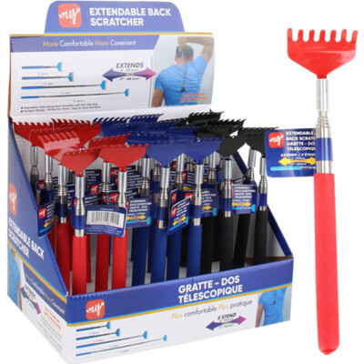 Extendable Stainless Steel Telescoping Back Scratcher Massager Extends 27'' 