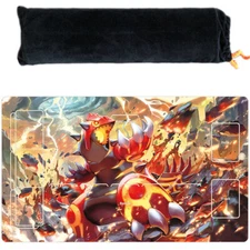 NEW Groudon Playmat TCG Card Game Play Mat Gaming Desk Mat Mouse Pad _n35