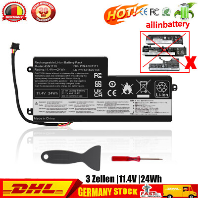 45N1773 45N1111 45N1113 interner Akku für Lenovo X240 X250 X260 T440 T450 T460