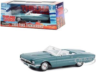 1966 FORD THUNDERBIRD CONVERTIBLE ''THELMA & LOUISE'' 1/43 MODEL GREENLIGHT 86617