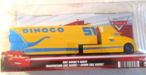 Disney Pixar Cars  CRUZ RAMIREZ'S HAULER  ~ Dinoco #51 ~ NIP - Picture 1 of 2