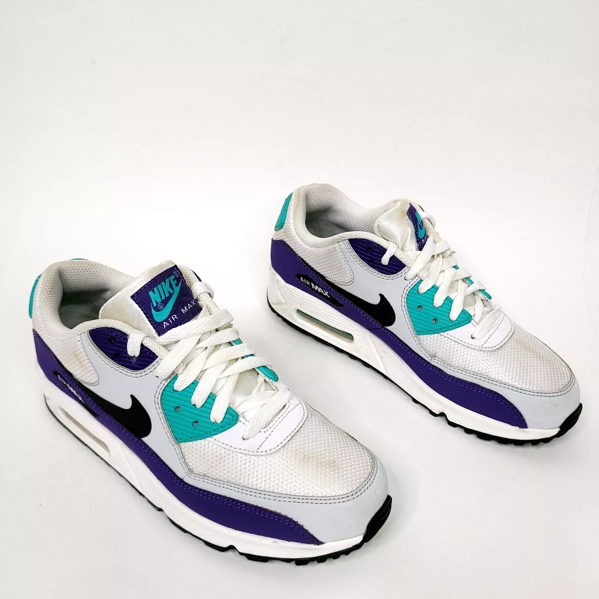 Air max 90 top essential white/black-hyper jade