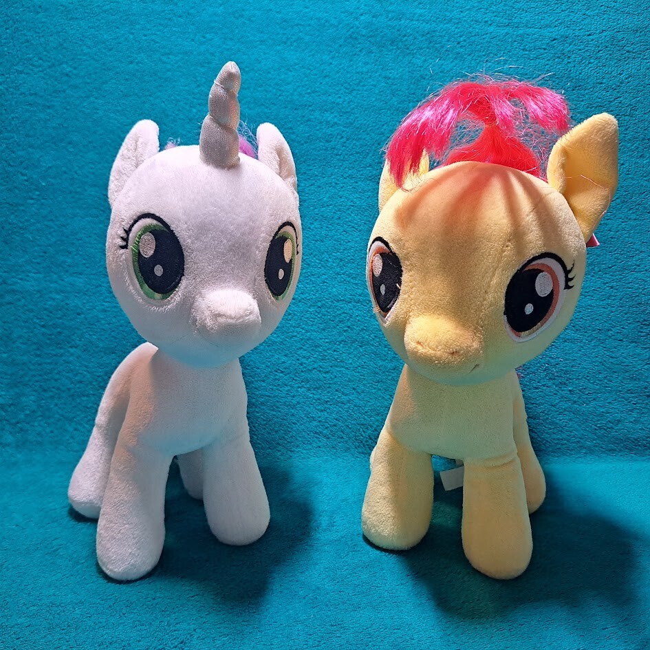 Build-A-Bear My Little Pony Sweetie Belle Apple Bloom Plush