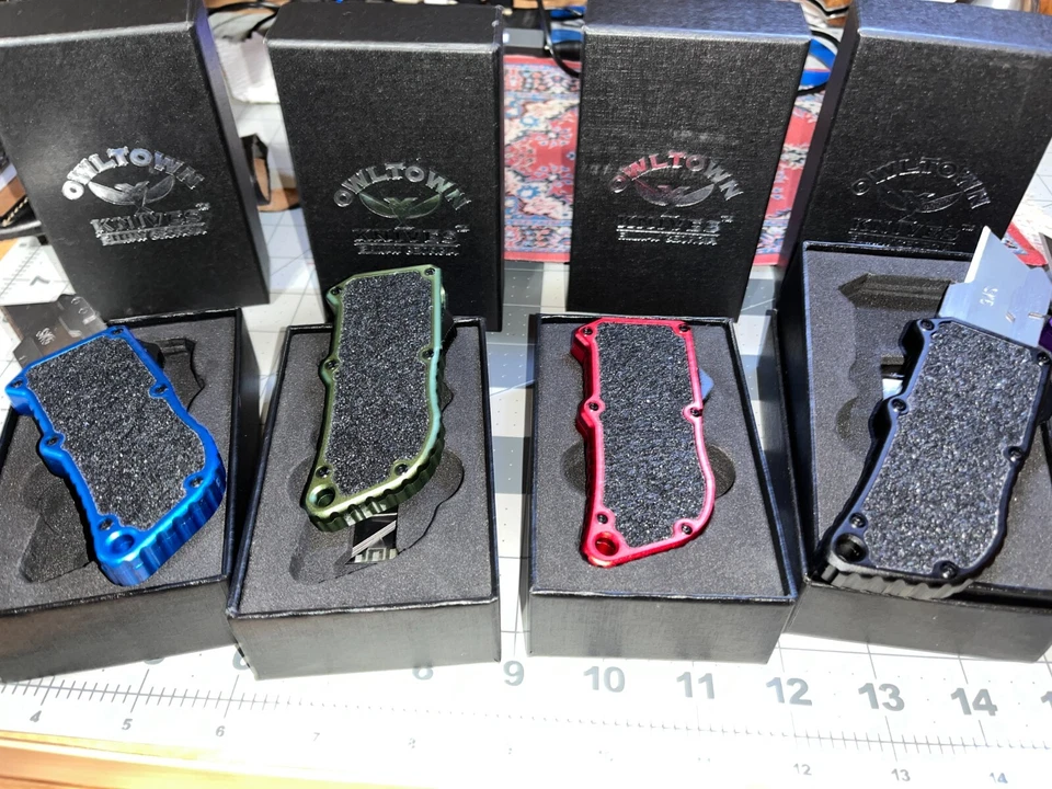 Cuchillo Cortador Caja Retráctil Automático, 6 Colores Envío Gratis Spring4th Cutter Foto 2 de 4