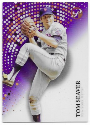 2022 Topps Pristine Purple Refractor Tom Seaver #42/99 (51) Mets