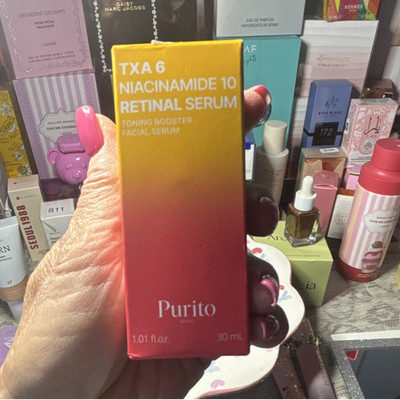 Purito TXA 6 Niacinamide 10 Retinal Toning Booster Facial Serum 1.01 fl oz