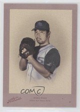 2005 Donruss Studio Portraits Zenith Red Black & White 35/55 Hideo Nomo 0c3