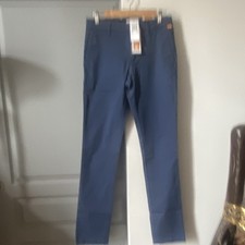 Timberland pantalon chino homme slim fit bleu W28 L34 stretch toile coton