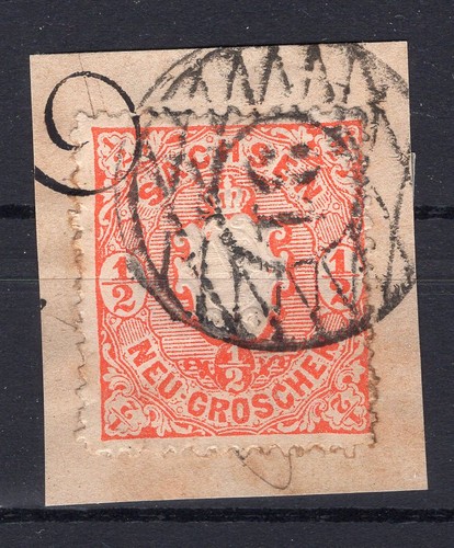 Sachsen STPL Number 31 Auerbach Out of 15 In Perfect Condition (BA9853)