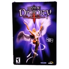 Divine Divinity PC CD-ROM Big Box RPG Larian Studios 2002 Vintage Game & Manual